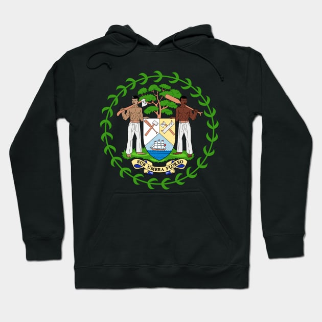 Belize Hoodie by Wickedcartoons